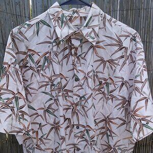 Vintage Campia Moda Hawaiian Tropical Men L